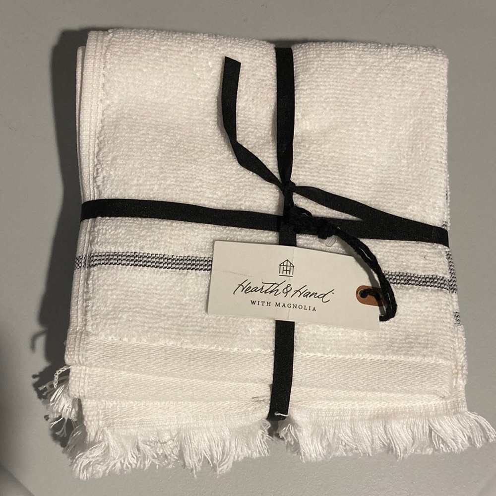 Hearth & Hand Magnolia Washcloths